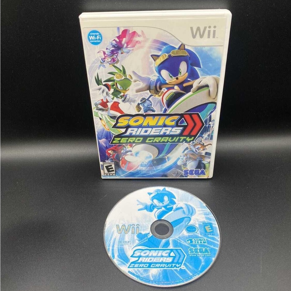 Nintendo Wii Sonic Riders Zero Gravity Video Game Tested Works